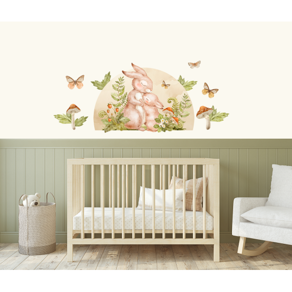 Wallstickers Kanin – ØKO Veggklistremerker - Kanin