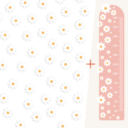 Produktpakke - Tusenfryd Blomster Hvit + Høydemåler Blomster