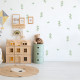 Wallstickers Eukalyptus – ØKO Veggklistremerker Barnerom – 60pk – Grønn Naturdekor